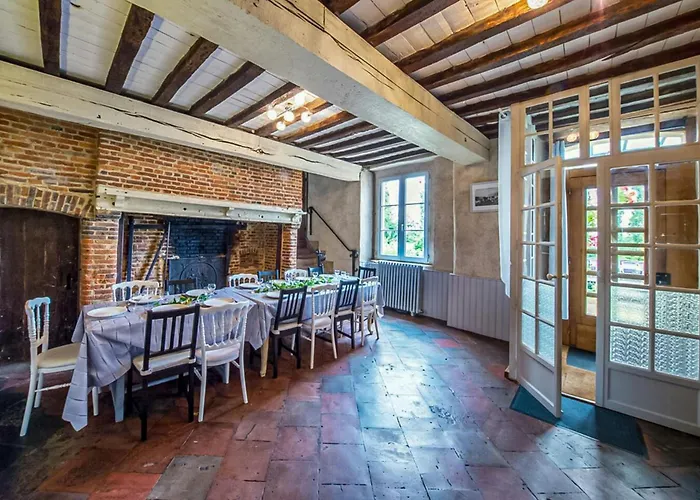 Historic Estate With Wellness In Normandy Holiday home Longmesnil